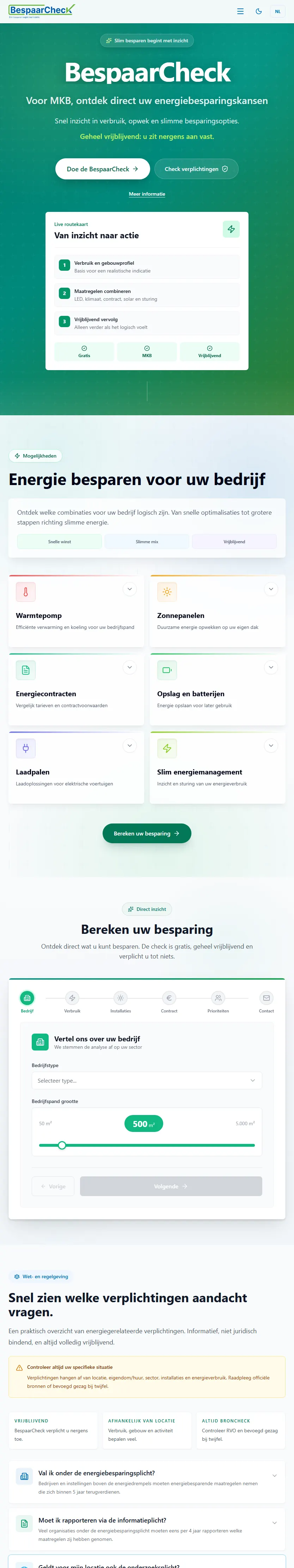 BespaarCheck — tablet